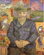 Portrait of Pere Tanguy Vincent Van Gogh